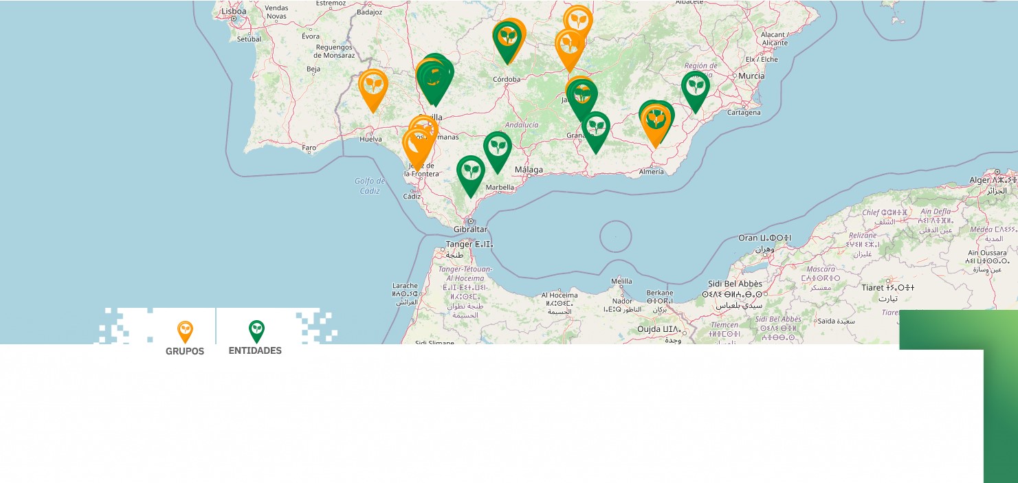 CTA lanza un mapa online para identificar actores clave de la bioeconomía en Andalucía
