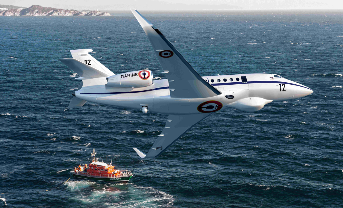 Atos desarrolla un sistema de vídeo para el «Falcon Albatros» de Dassault Aviation, futuro avión de vigilancia de la Marina francesa