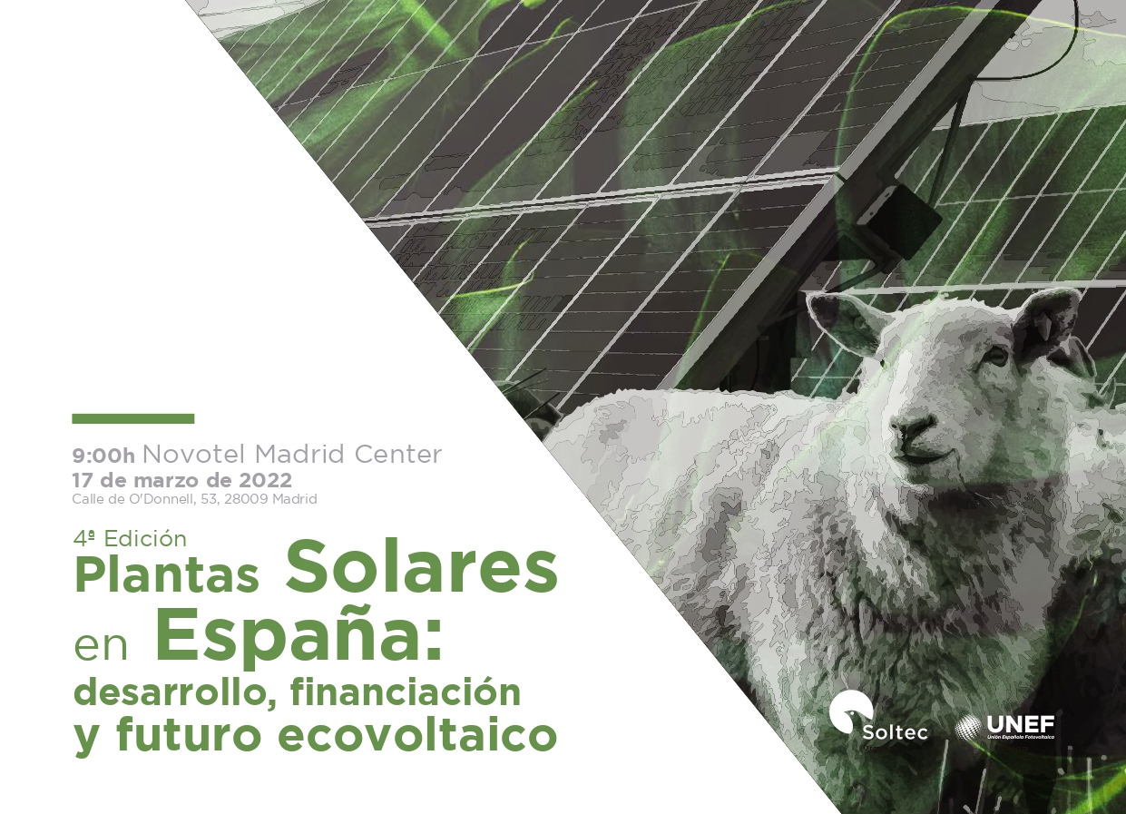 Soltec y la UNEF celebran la cuarta edición de la jornada ‘Plantas Solares en España: desarrollo, financiación y futuro ecovoltaico’
